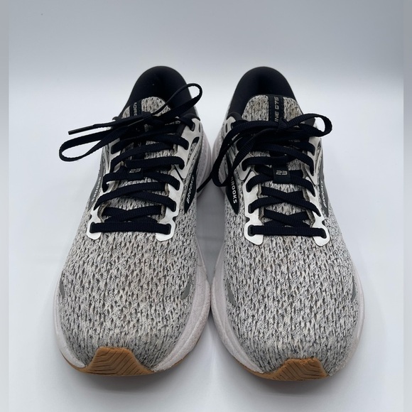 Brooks Adrenaline GTS 23 White Black Men Road Running SZ 8.5 Shoes 1103911D-112 main image 6